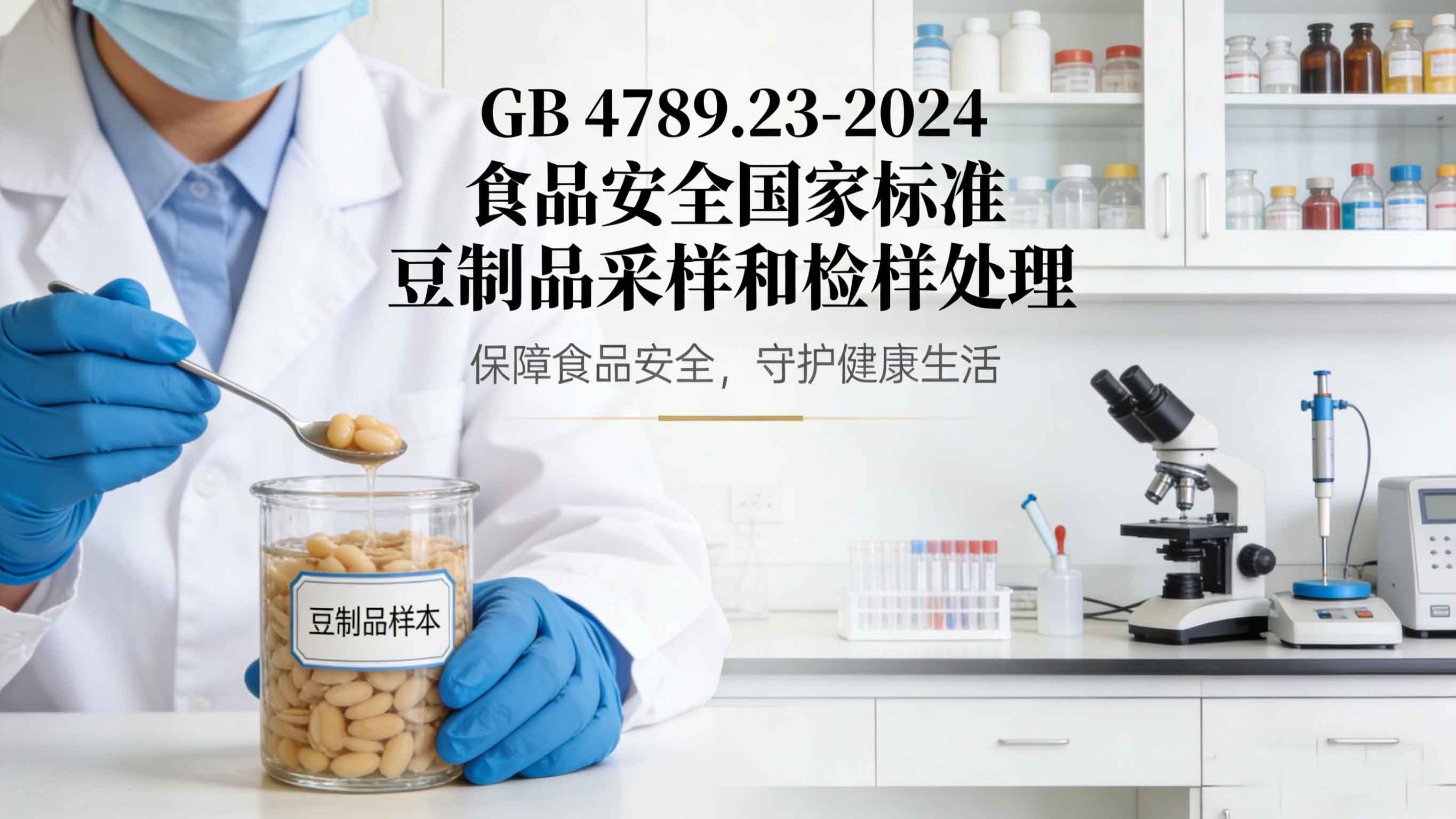 食品安全国家标准 GB 4789.23-2024 豆制品采样和检样处理-www.biaowu.com北纳标物网