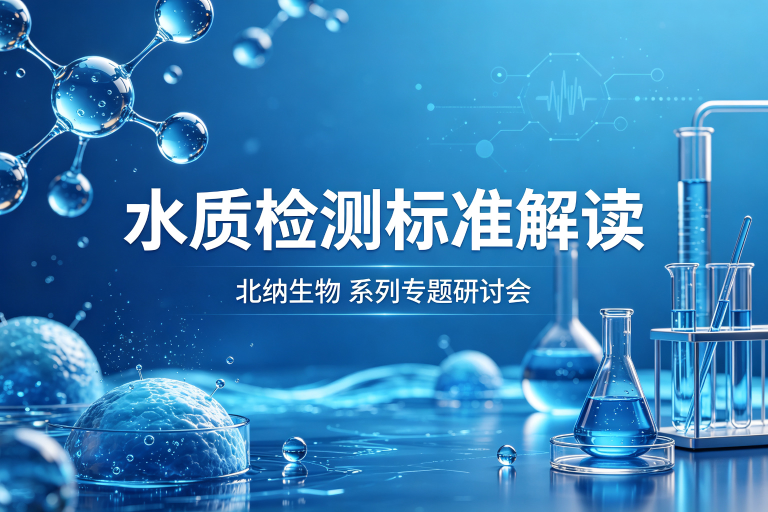线上研讨会 | 北纳生物《水质检测标准解读》系列专题月重磅开启
